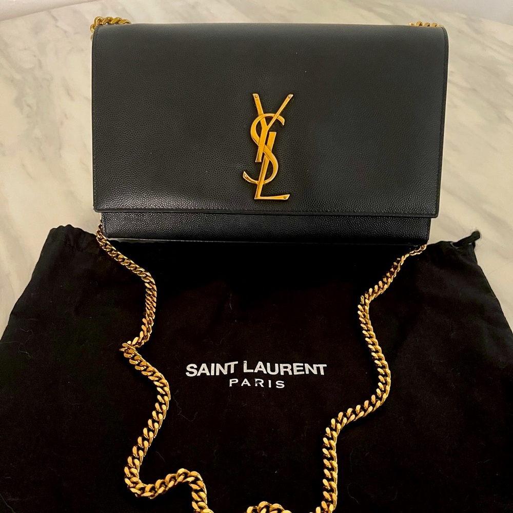 YSL Medium Monogram Kate Chain bag